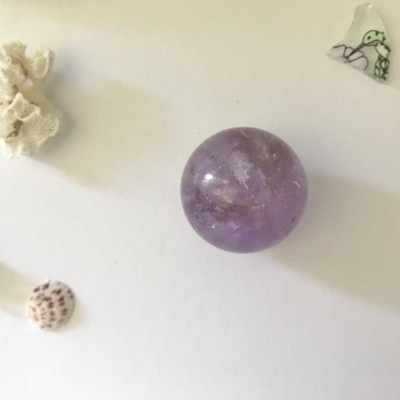 Amethyst Crystal - Ball Orb Sphere - Picture 2 of 8